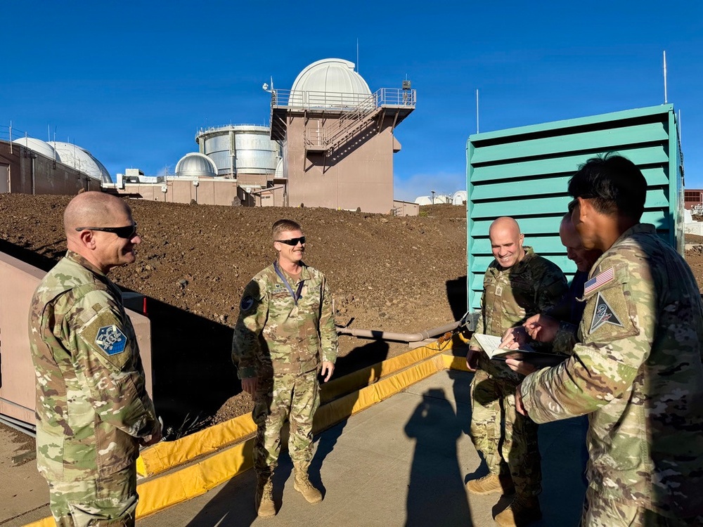SBD 1 commander visits Maui to assess infrastructure support to mission operations