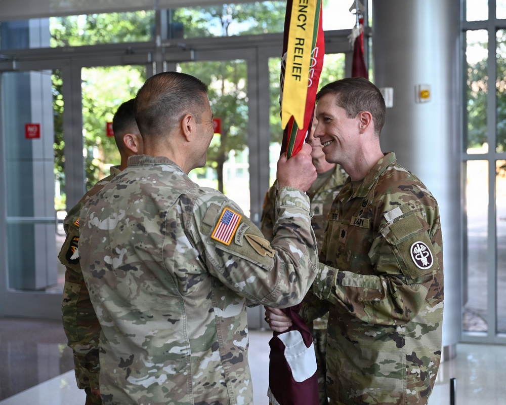 Passing of the guidon