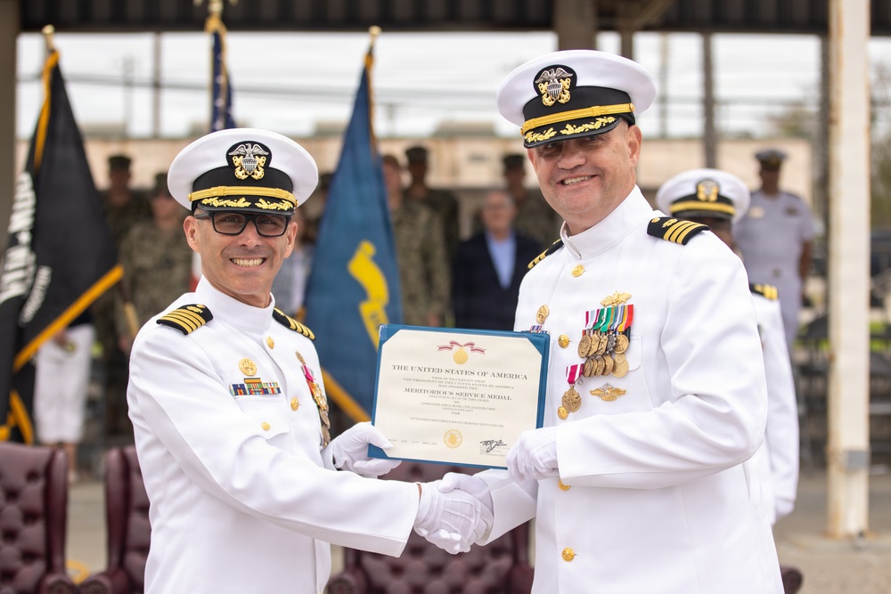 NMCB 4 Change of Command