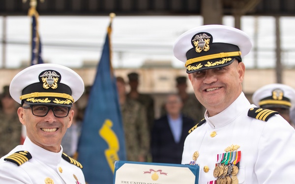 NMCB 4 Change of Command