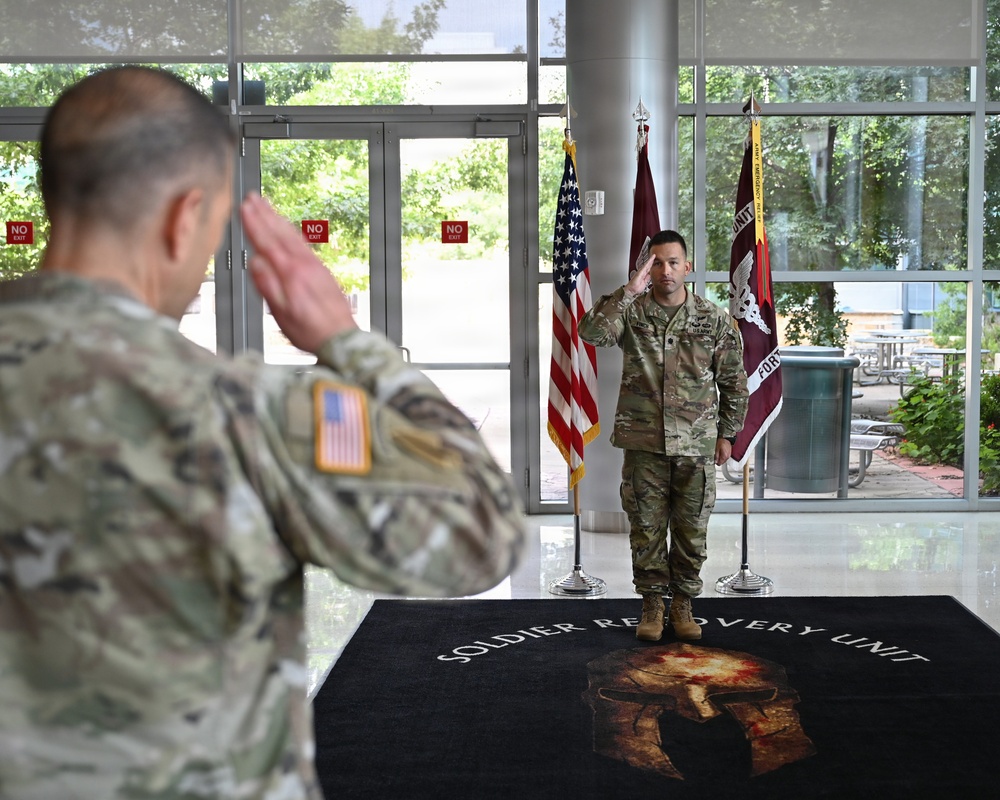 Lt. Col. Finch assumes command