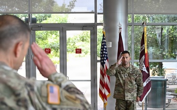 Lt. Col. Finch assumes command