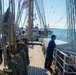 USCGC Eagle sails into Charleston