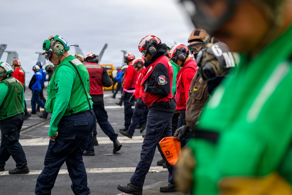 USS Theodore Roosevelt Flight Operations