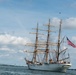 USCGC Eagle sails into Charleston