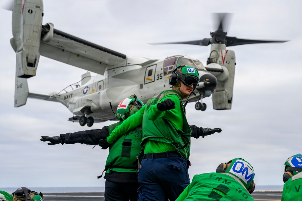 USS Theodore Roosevelt Flight Operations