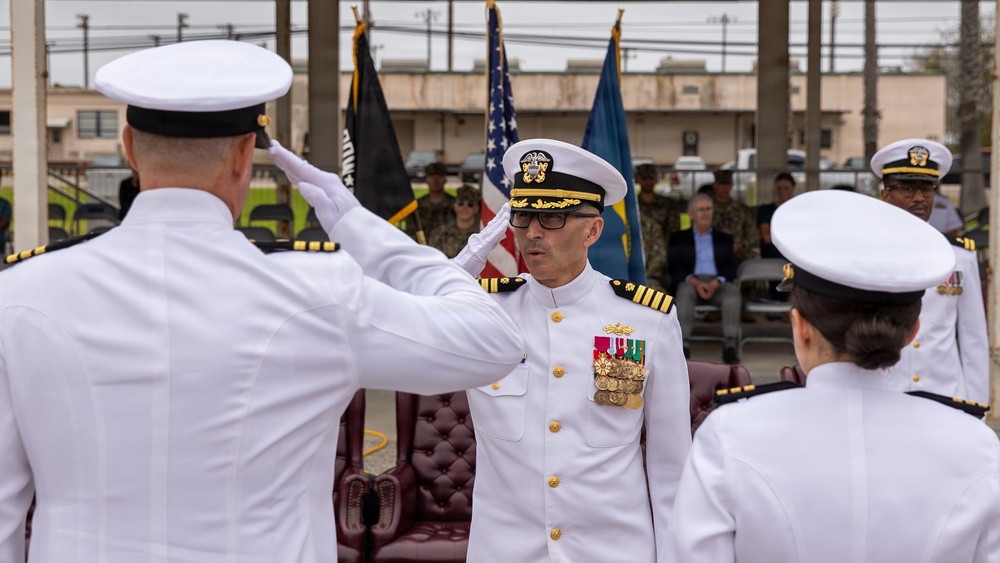 NMCB 4 Change of Command