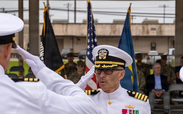 NMCB 4 Change of Command