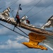 USCGC Eagle sails into Charleston
