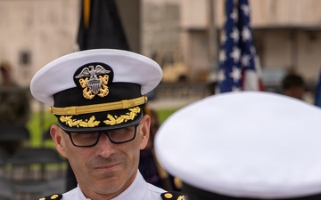 NMCB 4 Change of Command