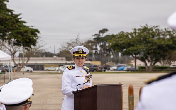 NMCB 4 Change of Command