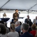 Col. Jesse Curry gives remarks during Port of Virginia ribbon-cutting ceremony
