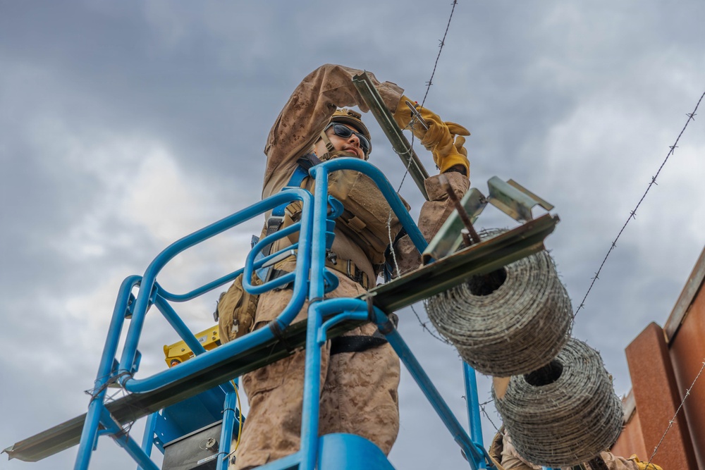 A Day on the Line: JTF-SB Marines Reinforce Southern Border Security
