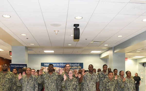 Naval Hospital Jacksonville Celebrates 128th Corpsman Birthday