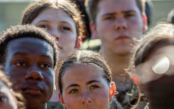 Camp Atterbury Hosts Junior ROTC and Lt. Gov Micah Beckwith