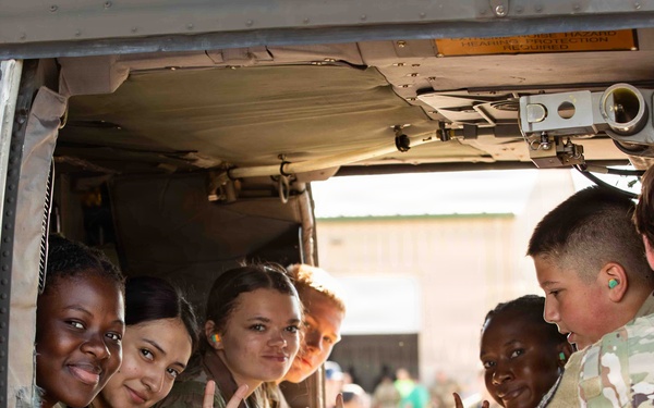 Camp Atterbury Hosts Junior ROTC and Lt. Gov Micah Beckwith
