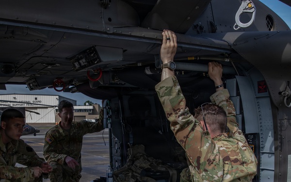 W. Va. Guard's 772nd aviation unit conducts flight operations