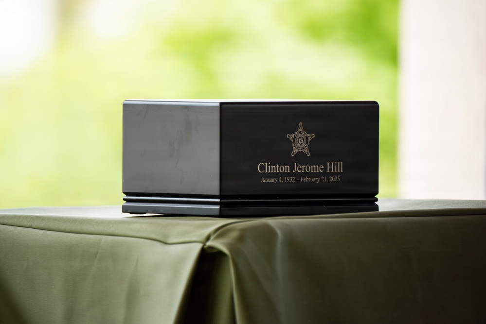 Military Funeral Honors are Conducted for Secret Service Agent and U.S. Army Spc. 3 Clinton Hill