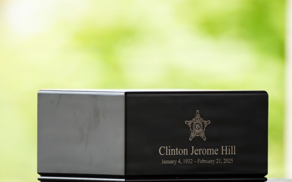 Military Funeral Honors are Conducted for Secret Service Agent and U.S. Army Spc. 3 Clinton Hill