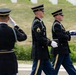 Military Funeral Honors are Conducted for Secret Service Agent and U.S. Army Spc. 3 Clinton Hill