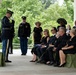 Military Funeral Honors are Conducted for Secret Service Agent and U.S. Army Spc. 3 Clinton Hill