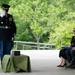 Military Funeral Honors are Conducted for Secret Service Agent and U.S. Army Spc. 3 Clinton Hill