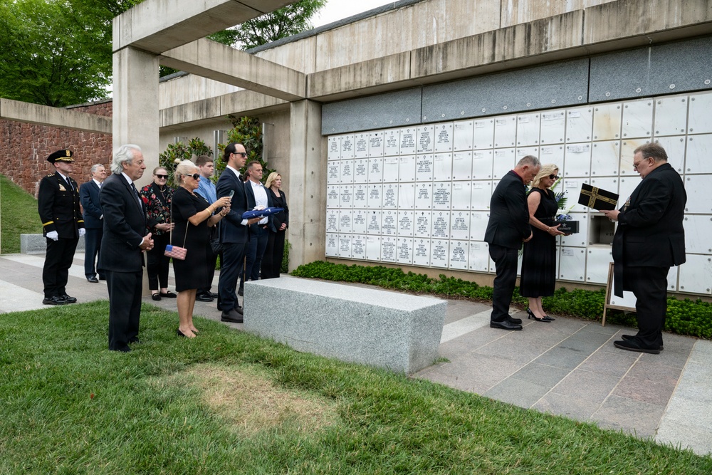 Military Funeral Honors are Conducted for Secret Service Agent and U.S. Army Spc. 3 Clinton Hill