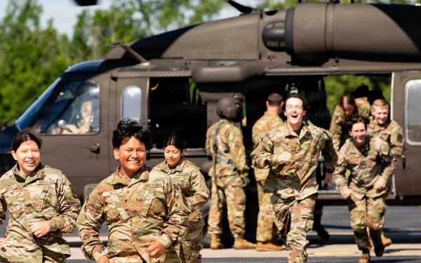 Camp Atterbury Hosts Junior ROTC and Lt. Gov Micah Beckwith