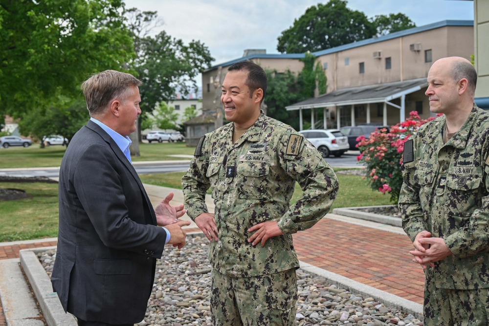 ASN EI&amp;E Brendan Rogers visits NAVSUP HQ at NSA Mechanicsburg