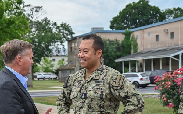 ASN EI&amp;E Brendan Rogers visits NAVSUP HQ at NSA Mechanicsburg