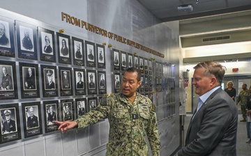 ASN EI&amp;E Brendan Rogers visits NAVSUP HQ at NSA Mechanicsburg