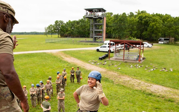 Camp Atterbury Hosts Junior ROTC and Lt. Gov Micah Beckwith