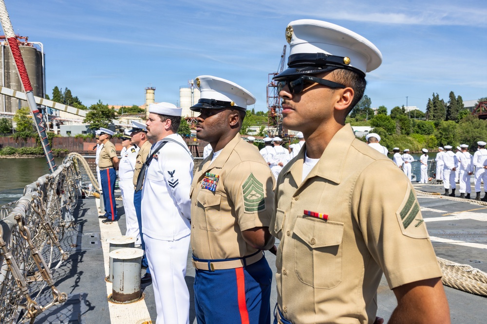 9th Communication Battalion participates in Portland Fleet Week 2026