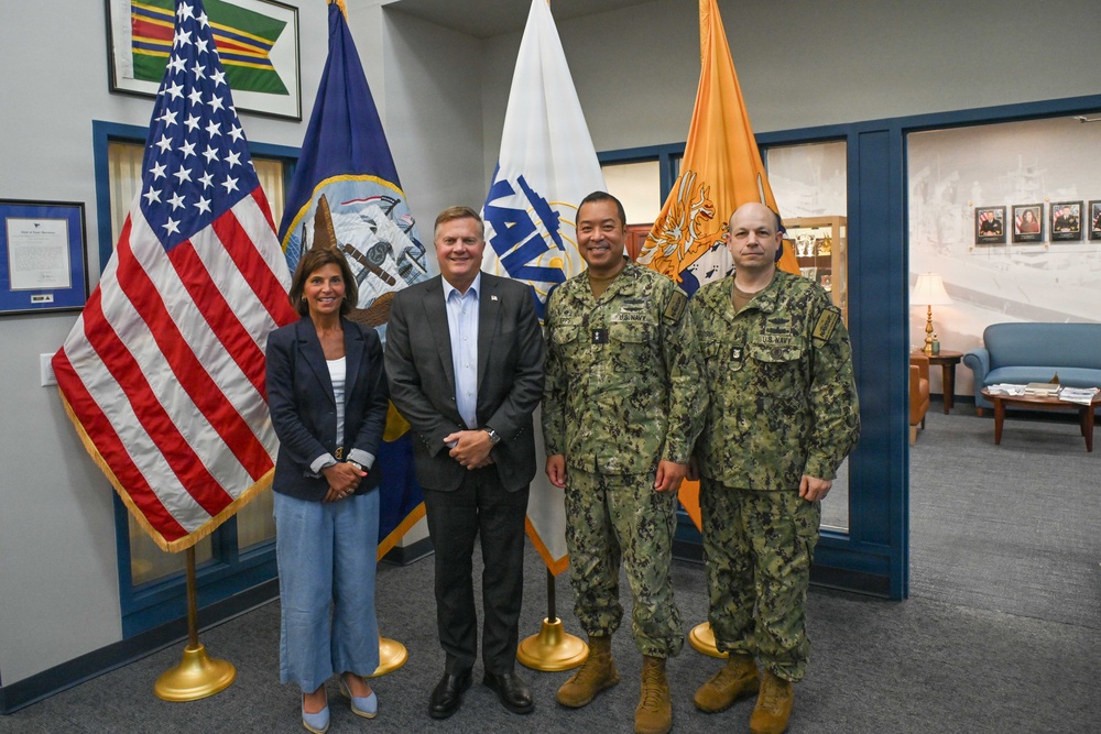 ASN EI&amp;E Brendan Rogers visits NAVSUP HQ at NSA Mechanicsburg
