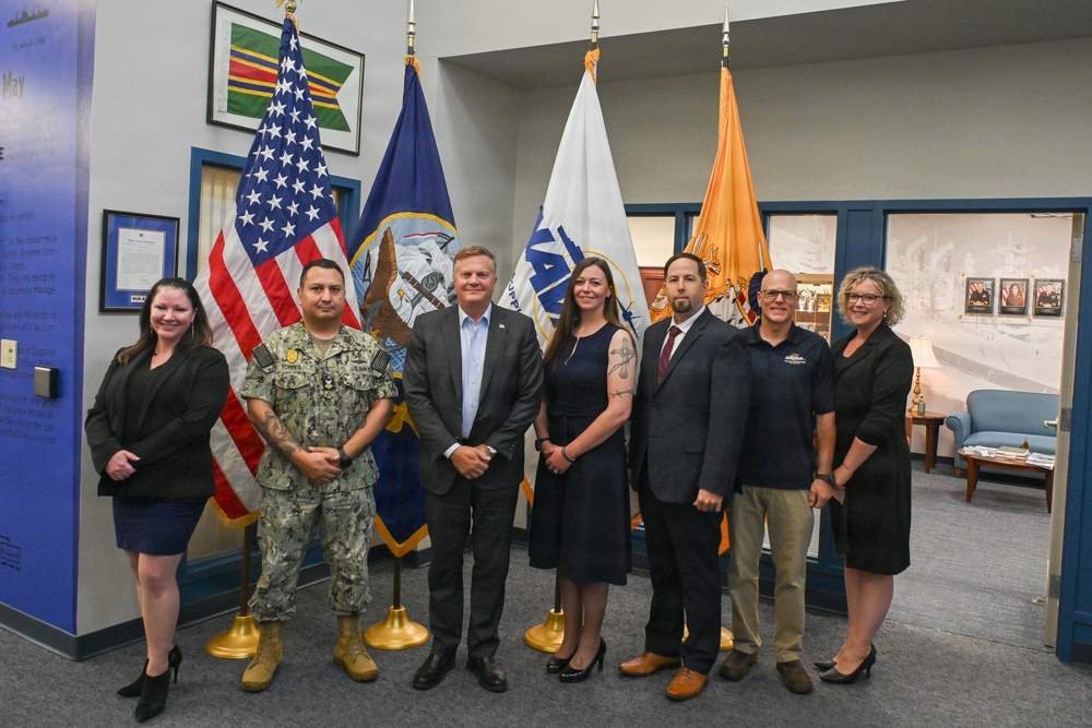 ASN EI&amp;E Brendan Rogers visits NAVSUP HQ at NSA Mechanicsburg