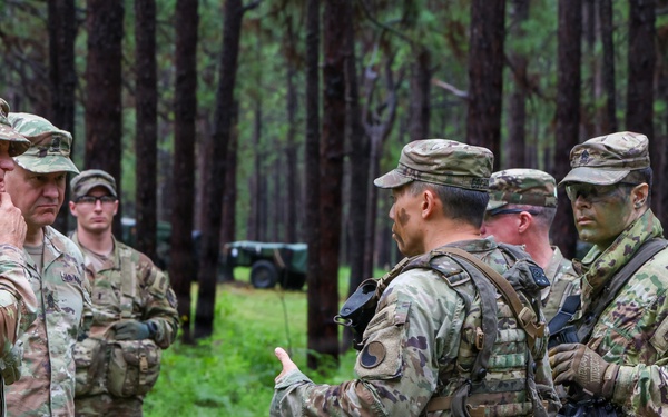 Gen. LaNeve, SMA Weimer Engage Soldiers at JRTC and Fort Polk