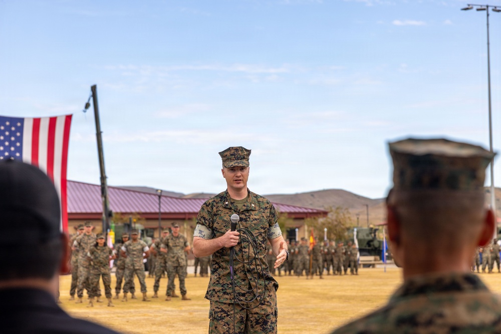 HQ Bn., hosts relief and appointment ceremony