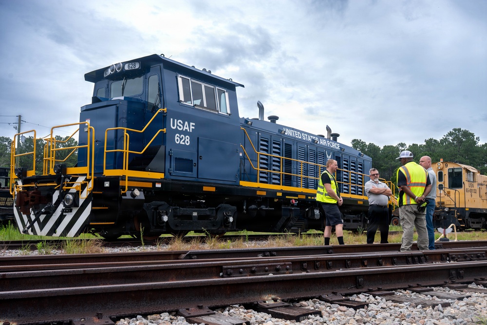 Joint Base Charleston acquires first locomotive in 60 years