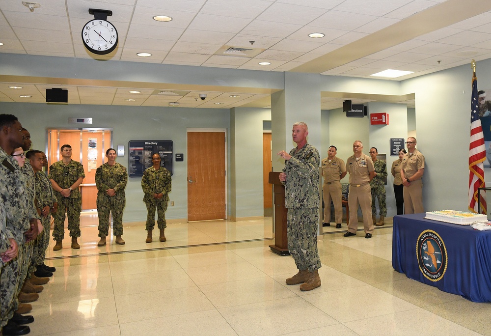 Naval Hospital Jacksonville Celebrates 128th Corpsman Birthday - June 17, 2026