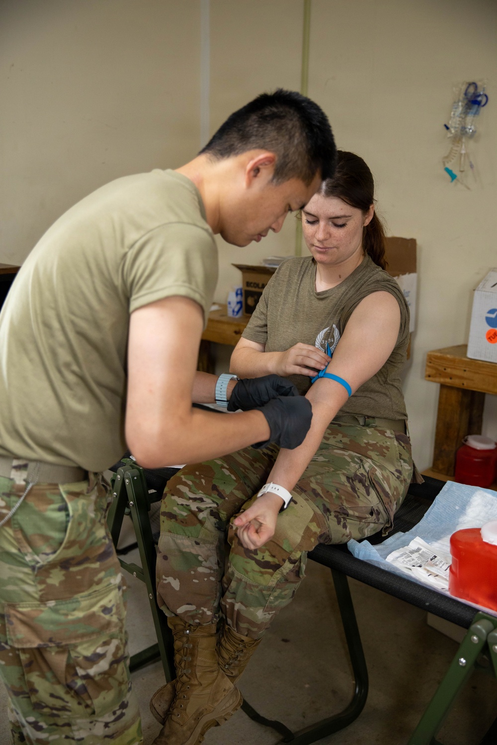 Army Reserve Medics Refine Clinical Skills During Operation Sentinel Justice