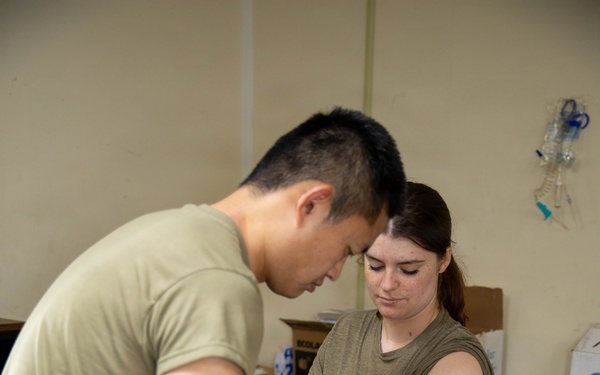 Army Reserve Medics Refine Clinical Skills During Operation Sentinel Justice