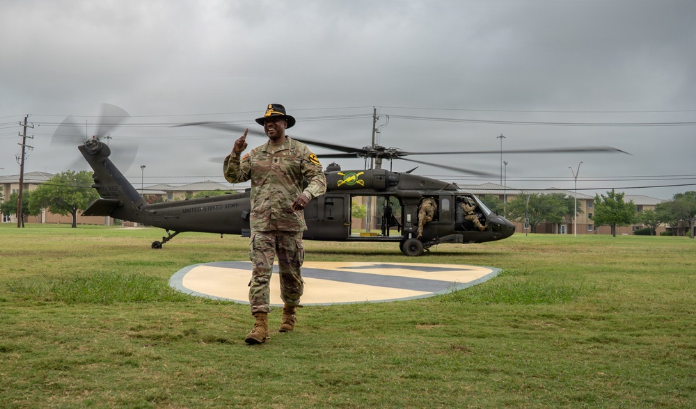 Command Sgt. Maj. Chrisopher R. Carey Assumption of Responsibility