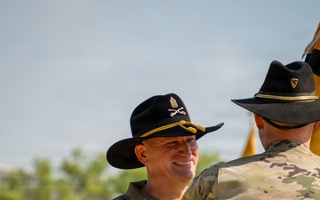 Command Sgt. Maj. Christopher R. Carey assumes responsibility of the First Team