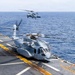 26th Marine Expeditionary Unit's Type Commander's Amphibious Training | CH-53K Cross-Deck