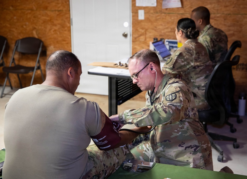 Army Reserve Medical Personnel Provide Patient Care During Operation Sentinel Justice