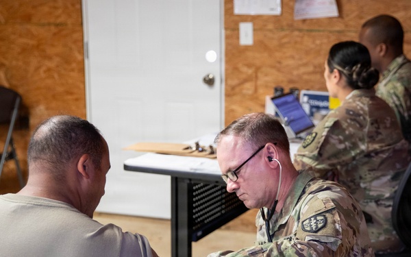 Army Reserve Medical Personnel Provide Patient Care During Operation Sentinel Justice