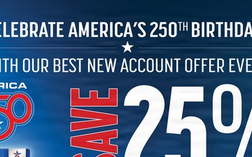 MILITARY STAR Marks America’s 250th with Largest-Ever 25% First-Day Discount