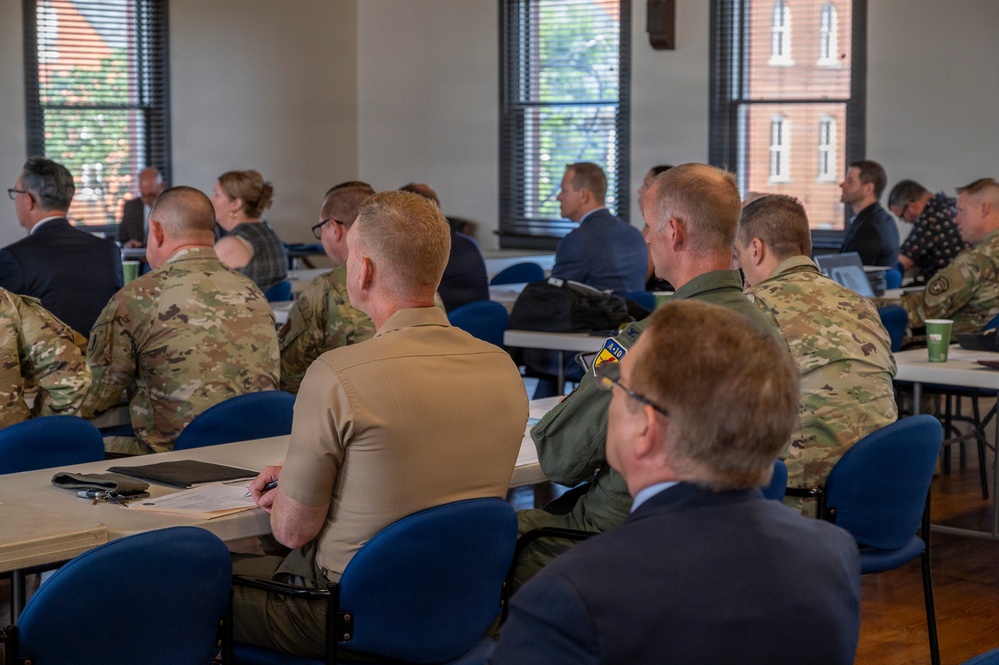 131st Bomb Wing hosts Missouri Military Preparedness and Enhancement Commission at Jefferson Barracks