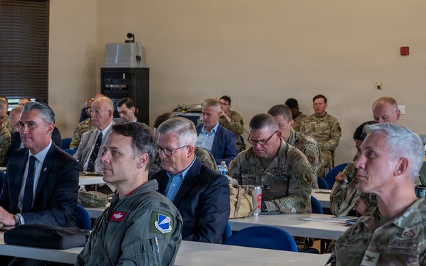 131st Bomb Wing hosts Missouri Military Preparedness and Enhancement Commission at Jefferson Barracks