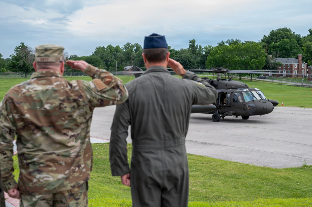 131st Bomb Wing hosts Missouri Military Preparedness and Enhancement Commission at Jefferson Barracks
